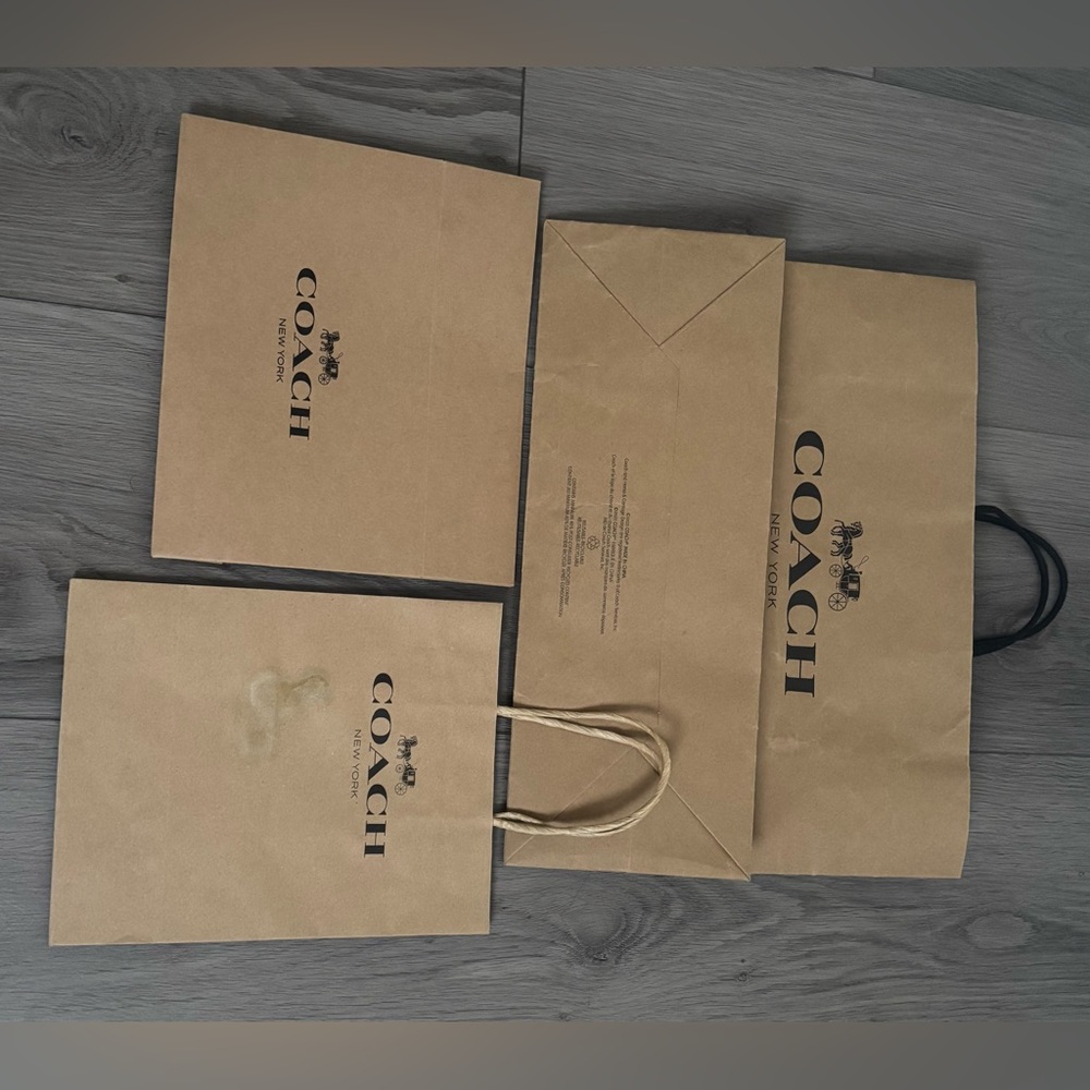 Coach Tan Paper Bags and boxes - Picture 4 of 6